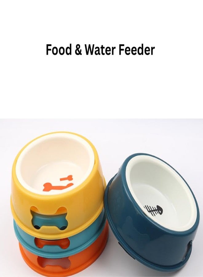 KittuPet وعاء كيتو بيت للكلاب، مانع للانسكاب، قاعدة مطاطية، مناسب للكلاب متوسطة الحجم، للطعام والماء - Image 5